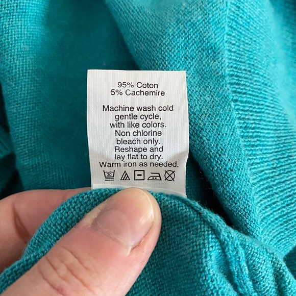 Cotton-cashmere blend JCrew Factory sweater - Picture 5 of 5